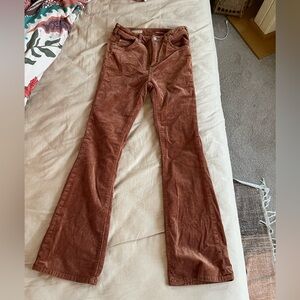 Anthropologie Picro Corduroy Flare Jeans
